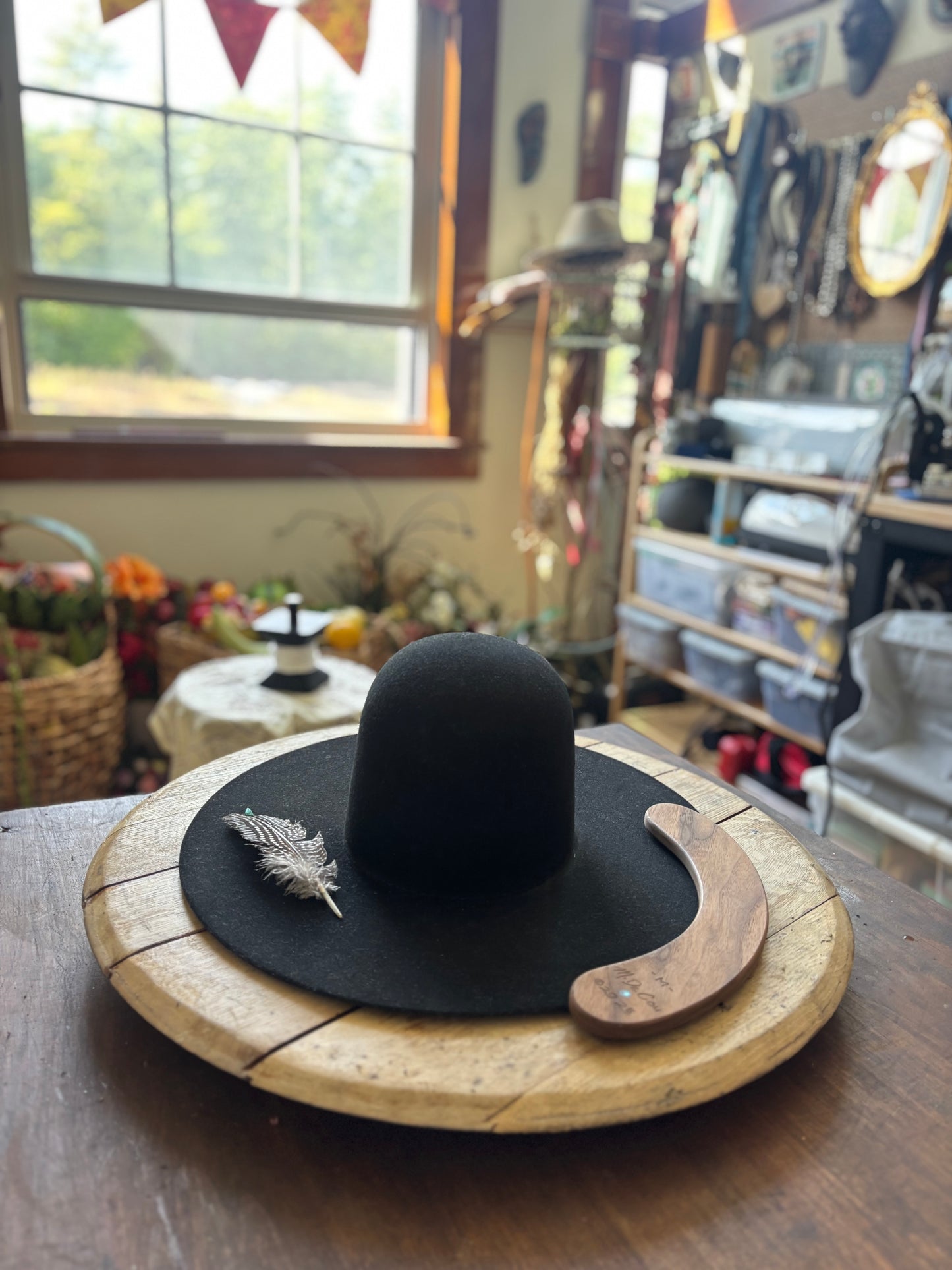 Open Crown- Shaped + Styled