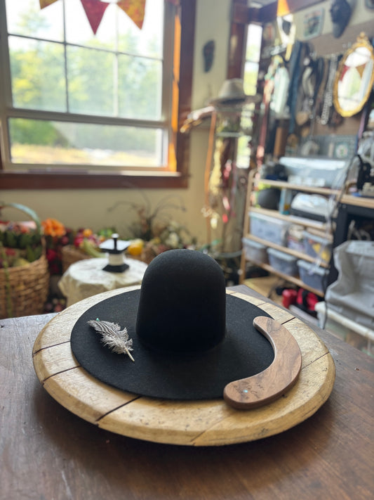 Open Crown- Shaped + Styled